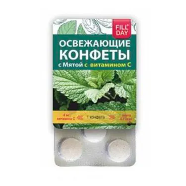 Освежающие «Мята» · блистер
