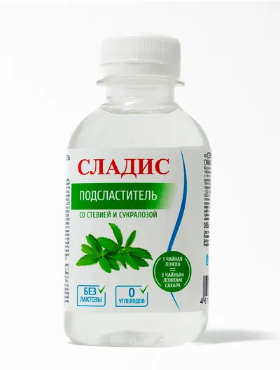 Жидкий подсластитель · стевия + сукралоза